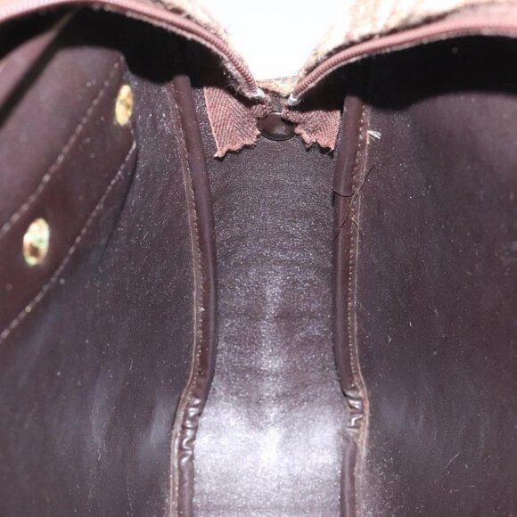 Christian Dior Trotter Canvas Shoulder Bag Brown Auth EC573 - Picture 12 of 16